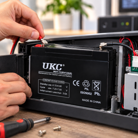 Аккумулятор BATTERY 6V 12A / Свинцово-кислотный аккумулятор UKC — 2