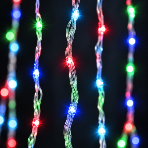 Гірлянда водоспад Curtain-Lights Itrains 3×1,5 м Мульті — 2