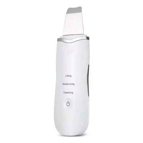 Ультразвуковой скраббер портативный для чистки лица Face Cleaner 8816 / Очиститель поров / Скрабер лифтинг — 15