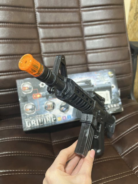 Игрушка автомат Ак-918 со световыми и звуковыми эффектами — 12