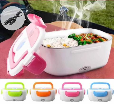 Ланчбокс з підігрівом їжі 12V Electric lunch box / Ланч-бокс від прикурювача — 1