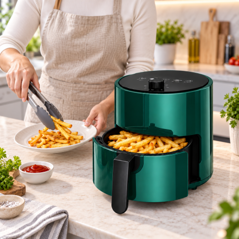 Аерофритюрниця з таймером 4л  / Аєрогриль Air Fryer-2294 1000 Вт — 2