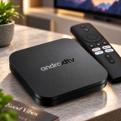 Смарт ТВ-приставка I96 Z19 Android TV / Приставка для TV 2/16 ГБ, Wi-Fi 2.4/5 ГГц, 4K — 3