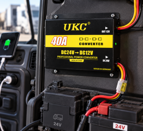 Преобразователь DC/DC 24v-12v 40A — 3