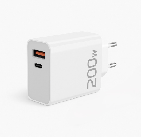 Універсальний зарядний пристрій 200W USB-A+Type-C / Адаптер із швидкою зарядкою Power Delivery PD — 2