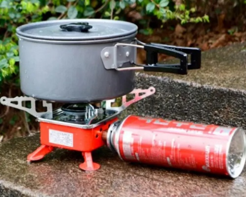 Портативна газова плитка Portable Card Type Stove K-202 — 3