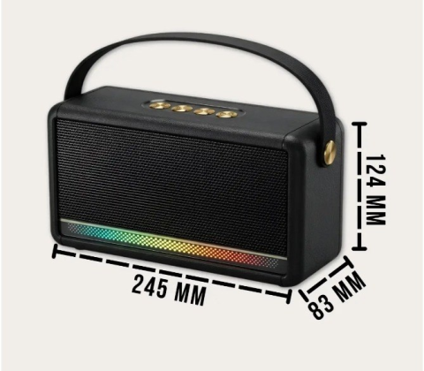 Портативна колонка MARSHAL M 640 BT / Бездротова колонка Bluetooth з ручкою — 3