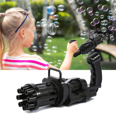 Кулемет автомат для мильних бульбашок BUBBLE GUN BLASTER — 17