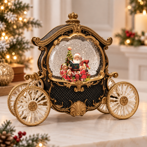 Новогодний ночник XMAS WDL-23031B «Карета» — 2