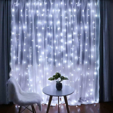 Гірлянда Світлодіодна Штора Xmas 160 LED 2х2 м Білий USB — 5