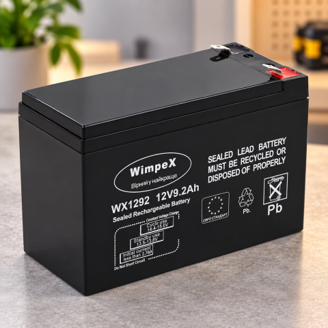 Акумулятор для ДБЖ Wimpex WX-1292 12V 9.2Ah — 1