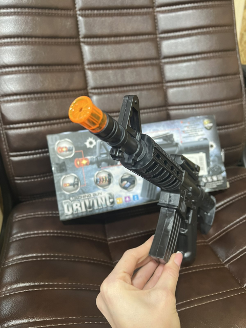Игрушка автомат Ак-918 со световыми и звуковыми эффектами — 13
