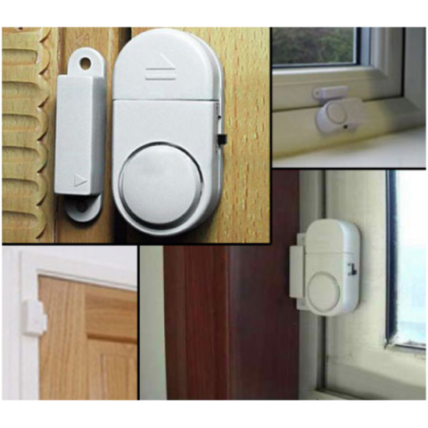 Дверна та віконна бездротова сигналізація з магнітним датчиком Door/Window Entry Alarm RL-9805 — 2