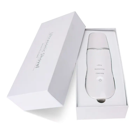 Ультразвуковой скраббер портативный для чистки лица Face Cleaner 8816 / Очиститель поров / Скрабер лифтинг — 13