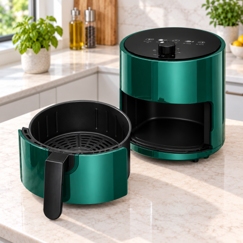 Аерофритюрниця з таймером 4л  / Аєрогриль Air Fryer-2294 1000 Вт — 3