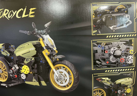 Конструктор-мотоцикл Лего "DUCATI GRAND DEVIL" 756 деталей QJ 5184 — 7