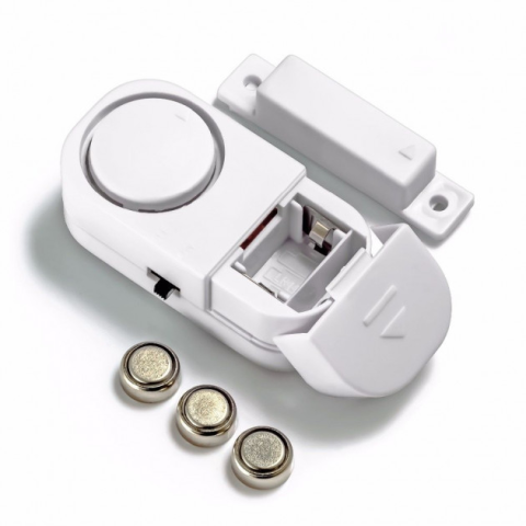 Дверна та віконна бездротова сигналізація з магнітним датчиком Door/Window Entry Alarm RL-9805 — 5