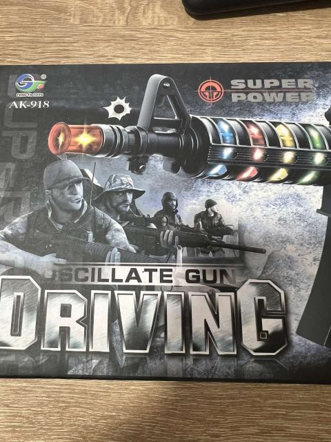 Игрушка автомат Ак-918 со световыми и звуковыми эффектами — 18