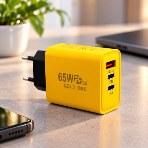Адаптер USB та 2 TYPE C 65W — 1