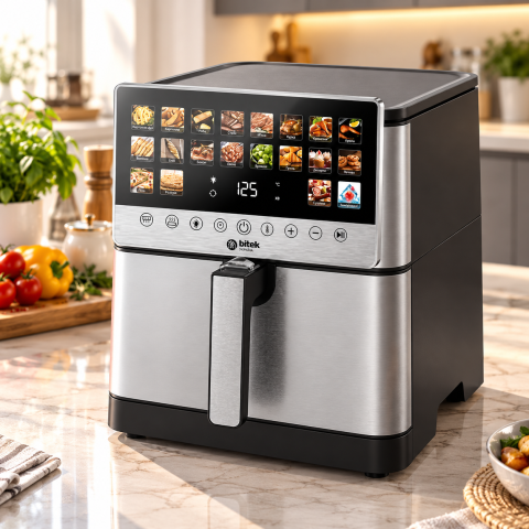 Аерофритюрниця Air Fryer BITEK BT-8900 / Аерофритюрниця 4200Вт / Мультипеч 15л — 1