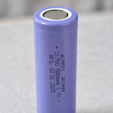 Аккумулятор Wimpex WX1449 Li-ion 21700 / Аккумуляторная батарейка 5000 mAh 3,7В — 2