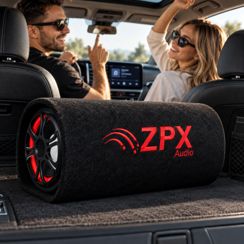 Активний сабвуфер до автомобіля 800Вт Car Speaker Subwoofer ZPX ZX 8 SUB — 3
