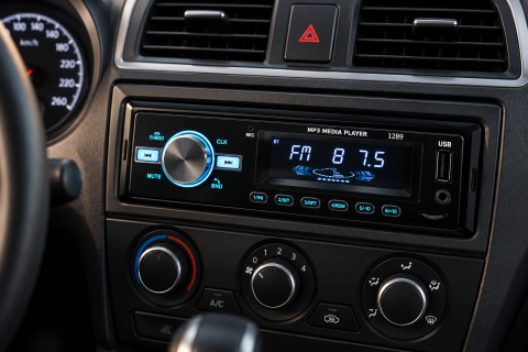 Автомагнитола 1289 ISO / Автомагнитола с дисплеем и пультом /USB/MP3 / Автомагнитола — 3