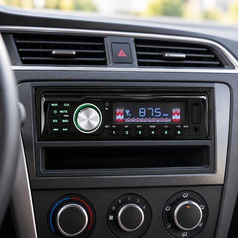Автомагнитола 1DIN 2035 / Автомобильная магнитола с пультом / Магнитола USB/SD/FM/AUX — 3