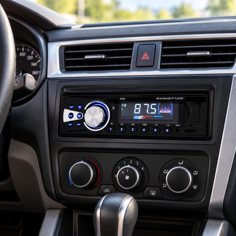 Автомагнитола 2058 MP3 / Автомагнитола ISO 1DIN / Магнитола в авто+ пульт ДУ — 2