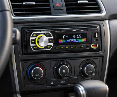 Автомагнитола MP3 BM-18 BOSCHMANN / Магнитола с пультом дистанционного управления / Автомагнитола с Bluetooth — 3
