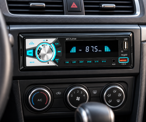 Автомагнітола MP3 BM-27 BOSCHMANN / Магнітола 1 DIN / Автомагнітола з Bluetooth — 2