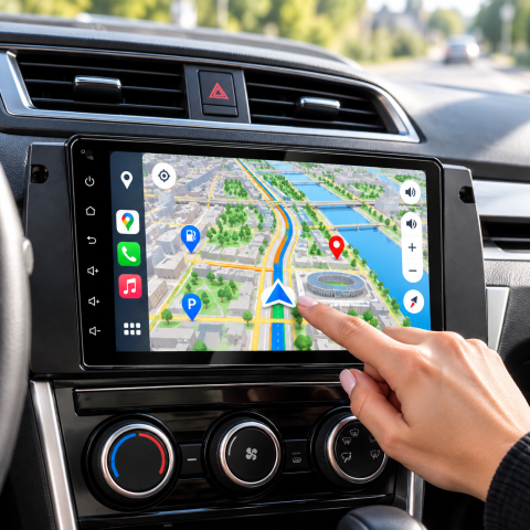 Автомагнитола PI-201 BMW 2DIN / Магнитола Android 10, 10,1″ IPS / Мультимедийная система в авто — 3