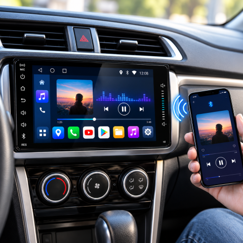 Автомагнитола PI-606 Toyota / Магнитола 2DIN Android 10.0, 3/32 ГБ, / Мультимедийная система GPS, Bluetooth, Wi-Fi — 3
