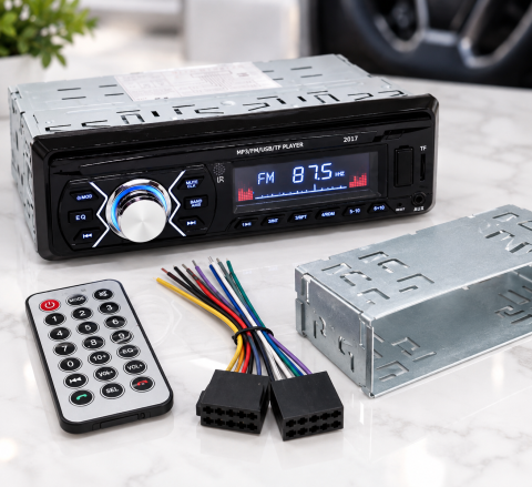 Автомагнитола USB/RGB SD/AUX/FM пульт 2017 / Магнитола 1DIN / RGB автомагнитола с пультом — 4