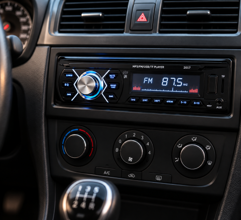 Автомагнитола USB/RGB SD/AUX/FM пульт 2017 / Магнитола 1DIN / RGB автомагнитола с пультом — 2
