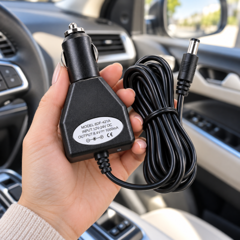 Автомобільний зарядний пристрій 12 V / Зарядний пристрій для акумулятора від прикурювача — 3
