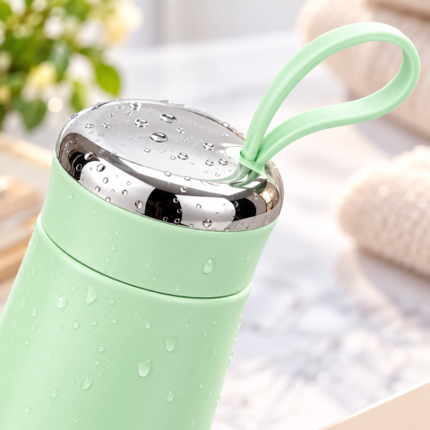 Бутылка для воды Nice Bottle 400мл / Компактная бутылка с герметичной крышкой — 4