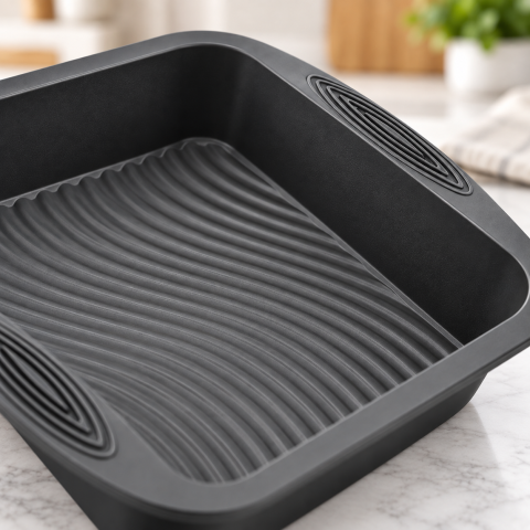 Форма для выпечки Benson BN-690 24×24×3,5 см — 4