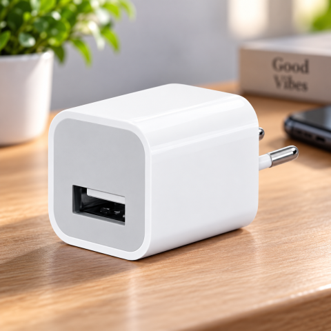 Мережевий зарядний пристрій USB 1A / Адаптер для смартфонів — 1