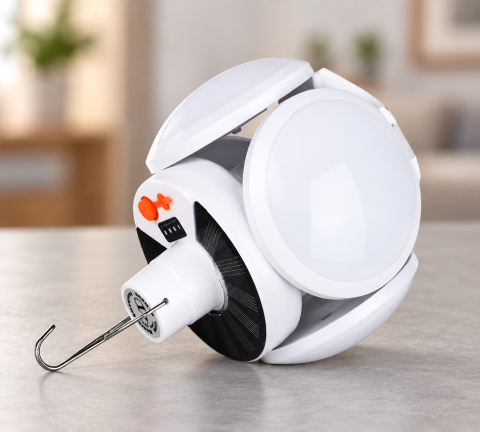 Ліхтар для кемпінгу акумуляторний BL 2029 + Solar — 6