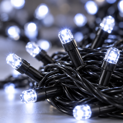 Гірлянда-нитка String-Lights 100W-7, 7 м 100 LED Біле світло — 4