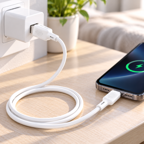 Кабель BOROFONE BX 113 SILICON 3A / Шнур USB-TYPE C / Кабель 1м — 2
