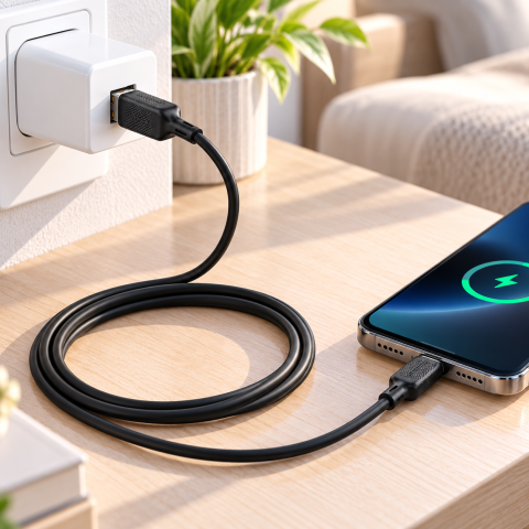 Кабель BOROFONE BX 113 SILICON 3A / Шнур USB-TYPE C / Кабель 2м — 3