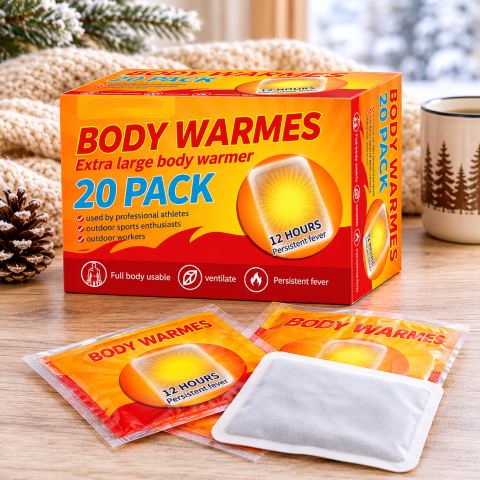 Хімічна грілка для рук, тіла та ніг 11.4*8.4 см / Warm Touch Pad, 20 шт — 2