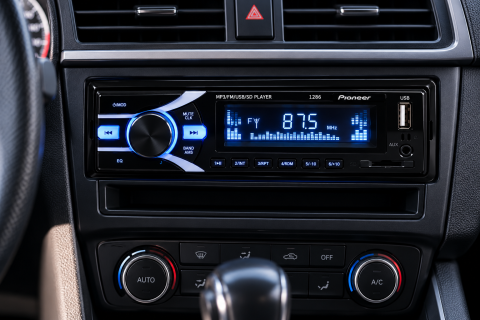 Магнитола MP3 1286 / Автомагнитола с USB, FM / Магнитола в авто+ пульт — 2