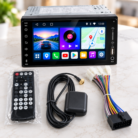 Магнитола MP4 PI-607 / Автомагнитола Android 2/16Gb TOYOTA UNIVERSAL / Мультимедийная магнитола Wifi — 5