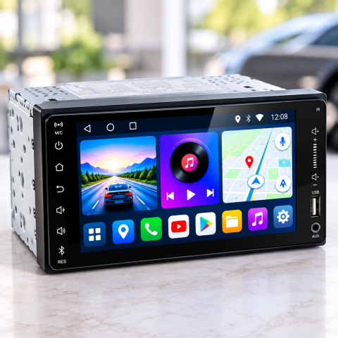 Магнитола MP4 PI-607 / Автомагнитола Android 2/16Gb TOYOTA UNIVERSAL / Мультимедийная магнитола Wifi — 2