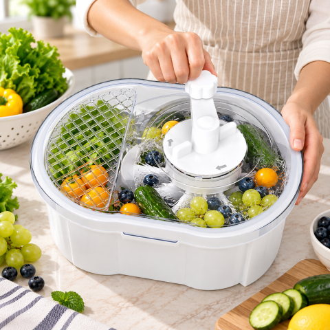 Машина для миття фруктів та овочів / Мойка для продуктів — 2