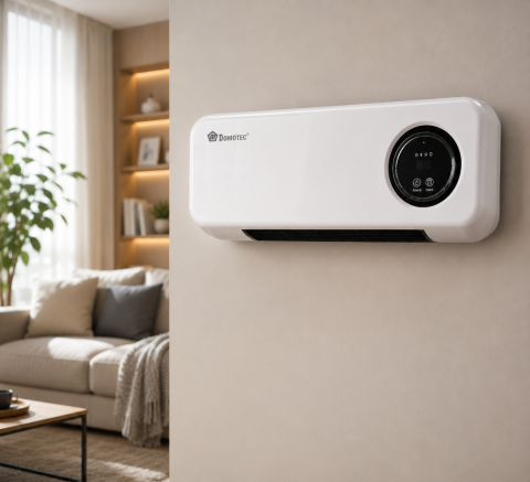 Настінний кондиціонер-обігрівач Domotec MS-5963 White 2000Вт з пультом та сушаркою — 2