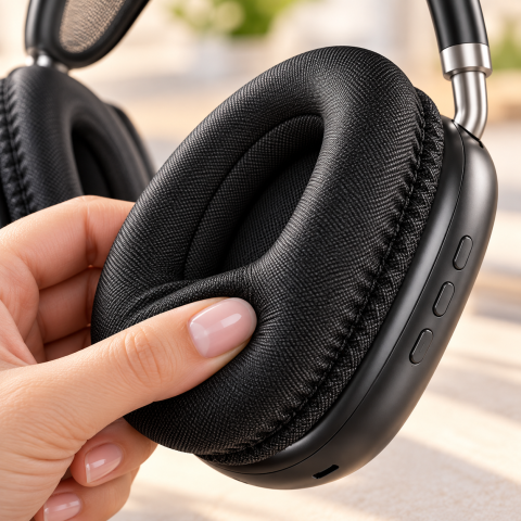 Навушники BO22 Plus Elegant BT / Бездротові навушники Bluetooth / Повнорозмірні навушники на акумуляторі — 4